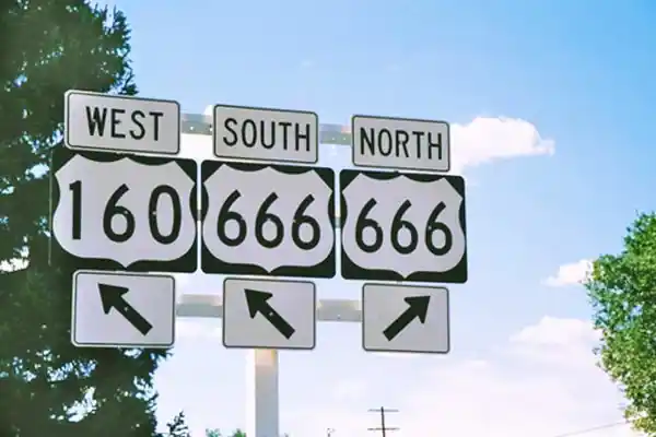 US 666 shields