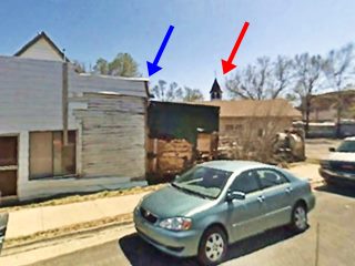 view of former B&M in 2008