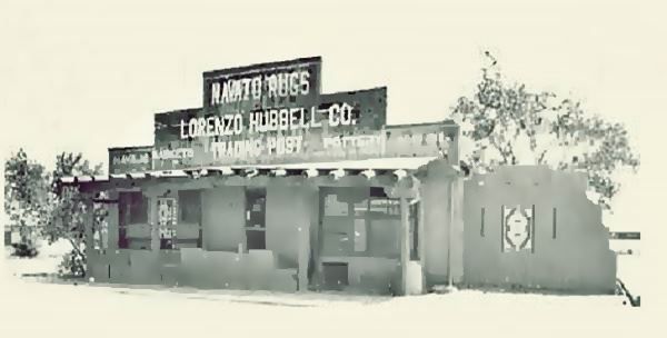 1940 photo of Hubbell Trading Post