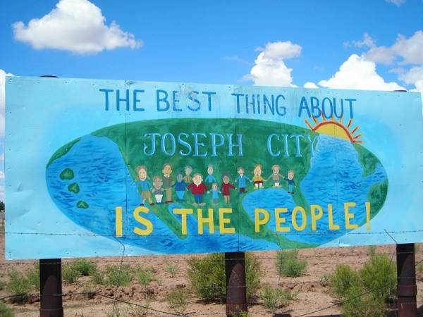The best thing in Joseph City: its people; Joseph City, AZ. Route 66