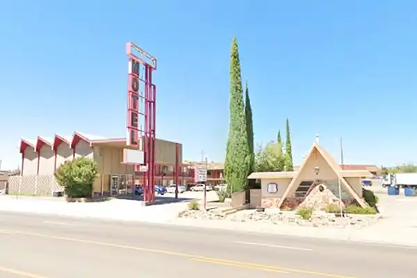 space age styled motel