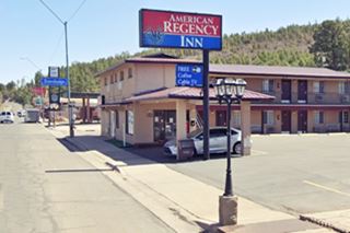 2 story motel, gable roof