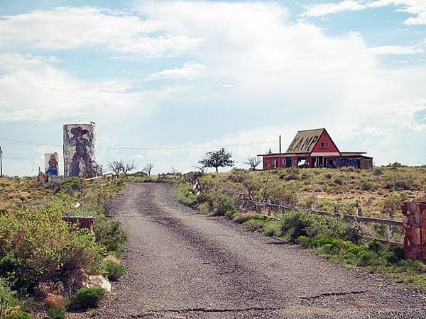 Two Guns, abandoned campground. Route 66, Arizona