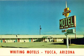 Whiting Bros. motel 1960s postcard