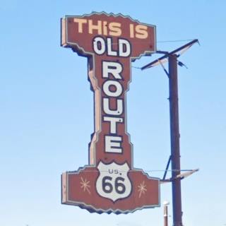 1950s styled neon sign