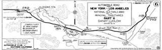 thumbnail of 1915 roadmap Ludlow to Danby, CA Click to Enlarge Old map from 1915 Ludlow to Danby