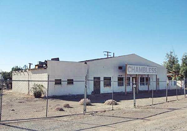 Chambless Service station today. US 66 California