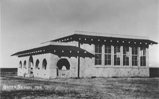 Goffs School in an 1914 photo