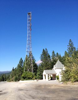 Former Richfield beacon in Mt. Shasta CA