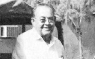 Roy Crowl portrait black and white, 1970 Roy Crowl