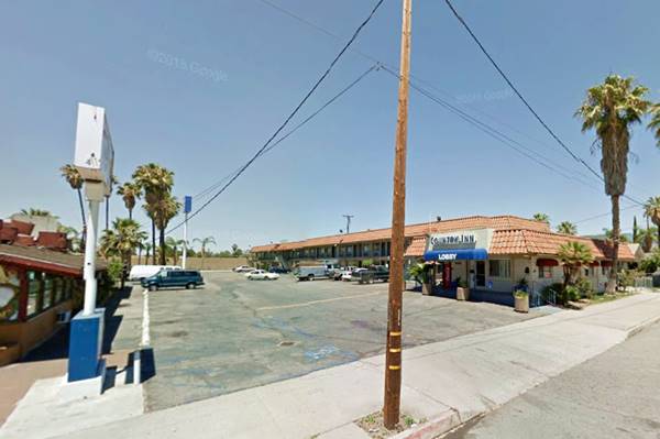 present appearance of the Sands Motel in San Bernardino