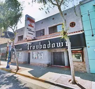 facade of a night club