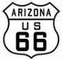 route 66 shield Arizona