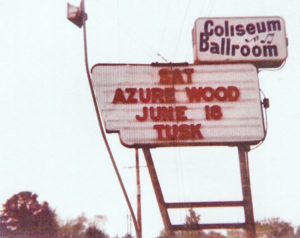 neon sign with the ballroom marquee