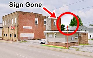 Dairy Master with sign gone