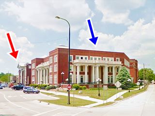 former Livingston hotel and Veteran hospital nowadays