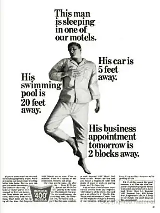 1963 Imperial 400 advertisement in Life magazine