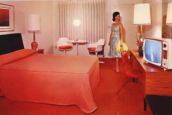 Astro Motel Glendale CA c1967 1960s motel building