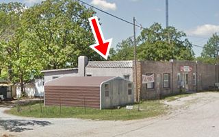 Caldwell Cafe nowadays side viewo of building and Route 66