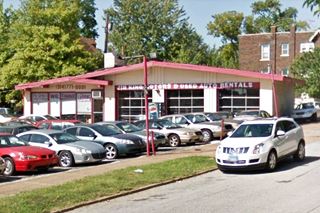 former Shell on Gravois Ave view of the gas station
