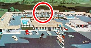 vintage postcard of Shepherd Hills Motel