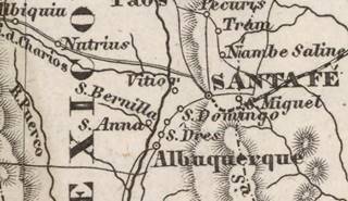 thumbnail of 1852 map Rio Grande region Click to Enlarge Old map from 1852