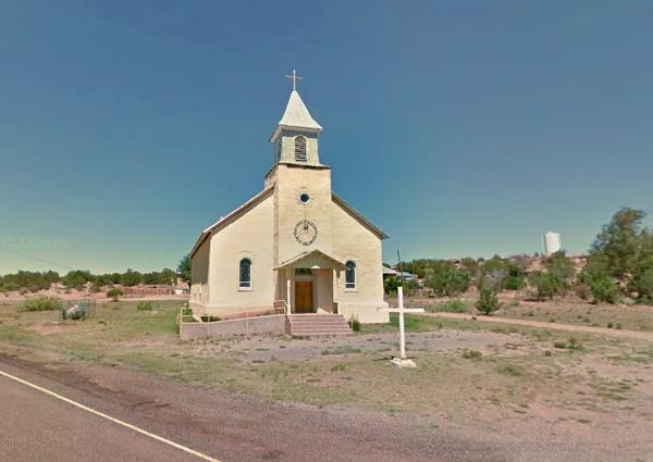 Sacred Heart Church at Dilia, New Mexico