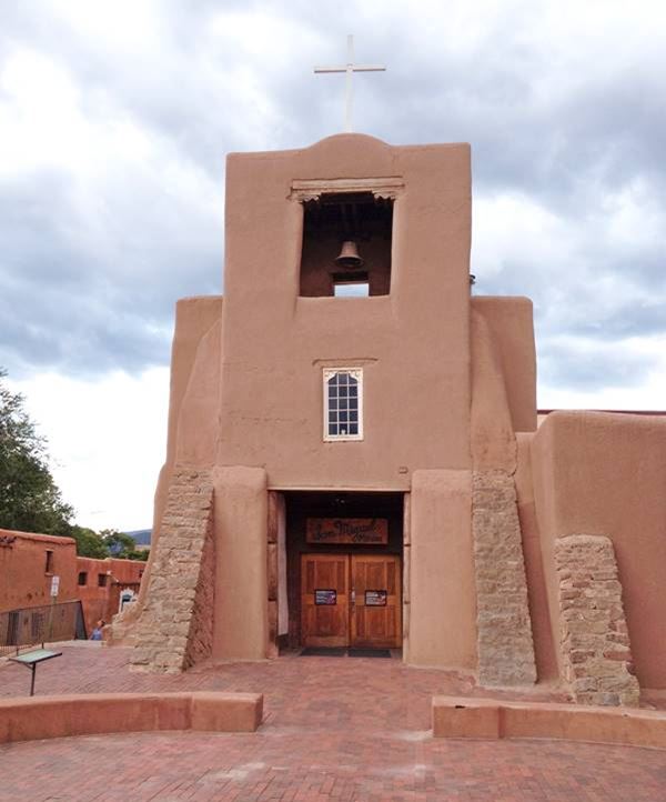 San Miguel Mission, oldest church in the U.S. in Santa Fe, NM