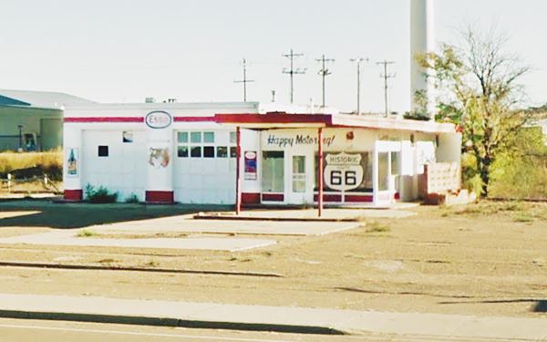 Restored Enco gas station, Route 66 Tucumcari