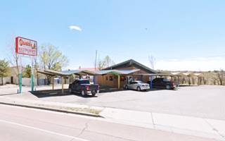 drive thru diner with butterfly type canopy