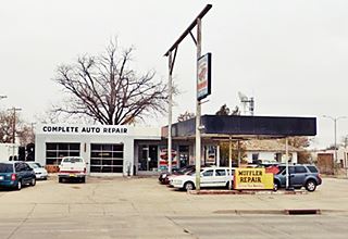 Old Gas Station, Route 66 Tucumcari