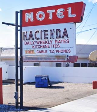 motel neon sign