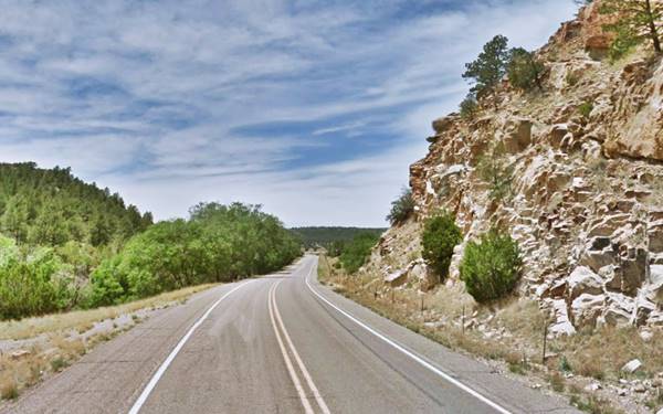 Cutting east of Romeroville, New Mexico
