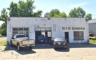 oblong box former service station