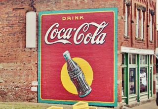 Main St. Stroud, Coca Cola sign