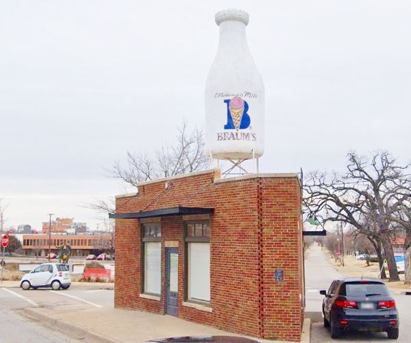 The Milk Bottle Grocery in Oklahoma City Route 66