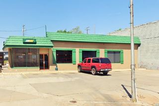 former Phillips66 station Bristow Route 66 now a Subway, formerly a gas station