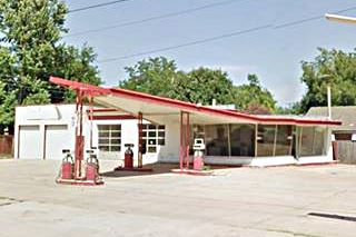 Phillips Gull Wing Station OKC Phillips Gull Wing Station in Oklahoma City US66