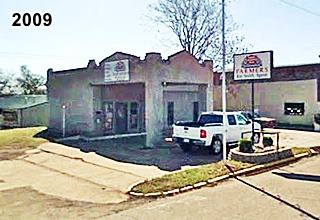 an original 1930s Sinclair station as it was in 2009