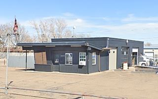 1950s Humble station Amarillo office and 3 bay gas station, Amarillo
