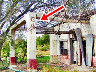 vacant abandoned motel in Alanreed