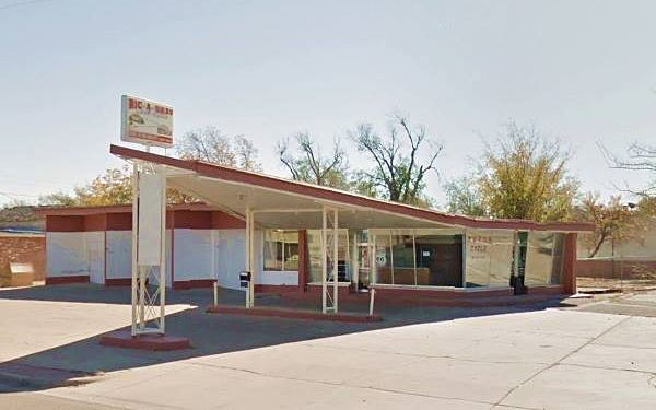 The former Martin's Phillips 66 Station in Amarillo Texas