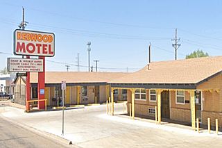 Redwood Motel Motel nowadays vintage 1950s motel on Route 66