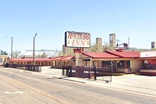 Route 66 Inn Motel Motel nowadays vintage Route 66 motel