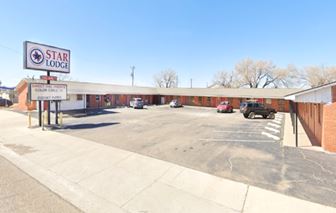 Star Lodge motel Amarillo US66 motel and neon sign
